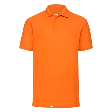 Fruit of the Loom Mens 65/35 Polo Shirt (Orange)
