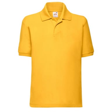Fruit of the Loom Childrens/Kids 65/35 Polo Shirt (Sunflower)