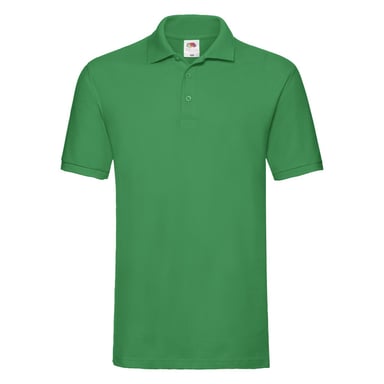 Fruit of the Loom Mens Premium Polo Shirt (Kelly Green)
