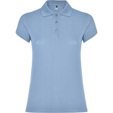 Roly Womens/Ladies Star Polo Shirt (Sky Blue)