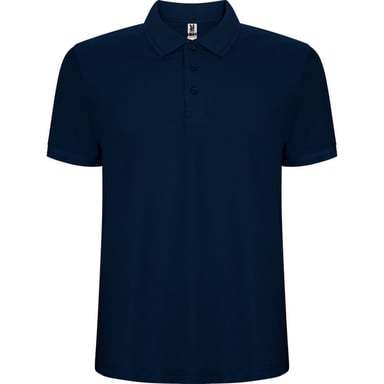 Roly Mens Pegaso Premium Plain Polo Shirt (Navy Blue)