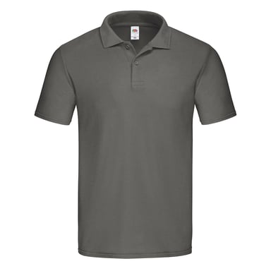 Fruit of the Loom Mens Original Polo Shirt (Light Graphite)