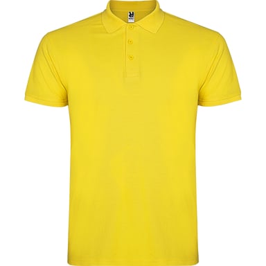 Roly Mens Star Polo Shirt (Yellow)
