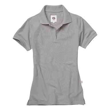 CG Womens/Ladies Susa Polo Shirt (Silver)