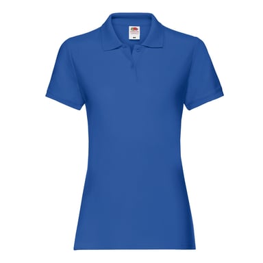 Fruit of the Loom Womens/Ladies Premium Plain Polo Shirt (Royal Blue)