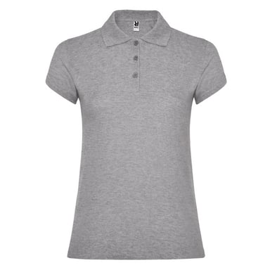 Roly Womens/Ladies Star Polo Shirt (Heather Grey)