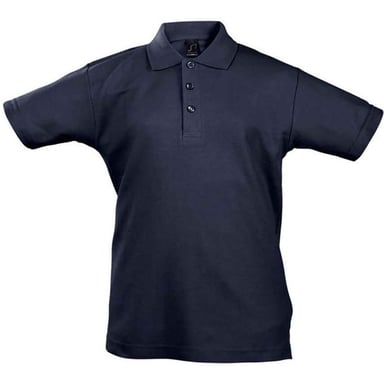 SOLS Childrens/Kids Summer II Polo Shirt (Navy)