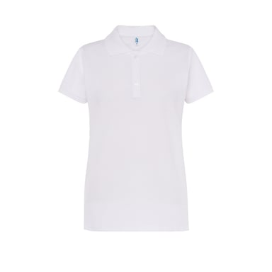 JHK Womens/Ladies Regular Polo Shirt (White)
