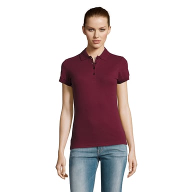 SOLS Womens/Ladies Passion Polo Shirt (Burgundy)