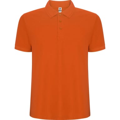 Roly Mens Pegaso Premium Plain Polo Shirt (Orange)