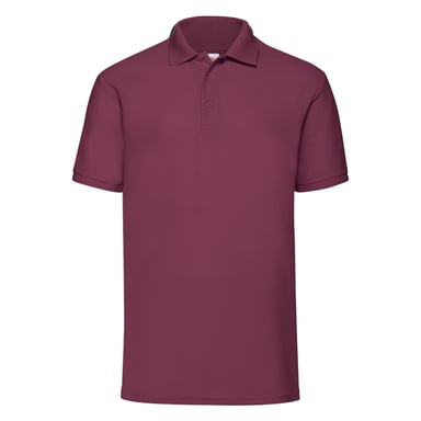 Fruit of the Loom Mens 65/35 Polo Shirt (Burgundy)