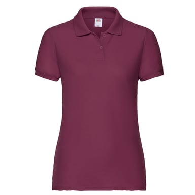 Fruit of the Loom Womens/Ladies 65/35 Polo Shirt (Burgundy)