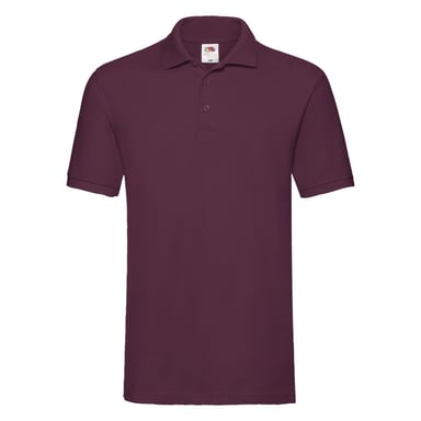 Fruit of the Loom Mens Premium Polo Shirt (Burgundy)