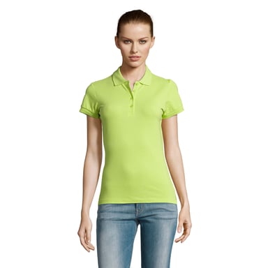 SOLS Womens/Ladies Passion Polo Shirt (Apple Green)