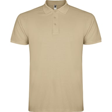 Roly Mens Star Polo Shirt (Sand)