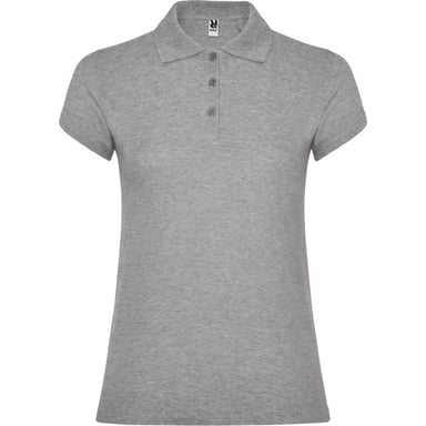 Roly Womens/Ladies Star Polo Shirt (Heather Grey)