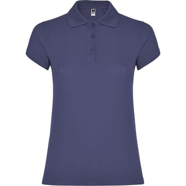 Roly Womens/Ladies Star Polo Shirt (Denim Blue)