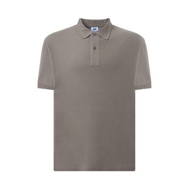 JHK Mens Pique Regular Polo Shirt (Zinc)