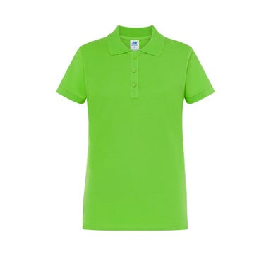 JHK Womens/Ladies Regular Polo Shirt (Lime)