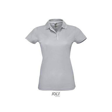 SOLS Womens/Ladies Performer Sports Polo Shirt (Pure Grey)
