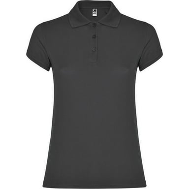 Roly Womens/Ladies Star Polo Shirt (Dark Lead)