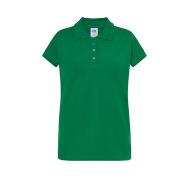 JHK Womens/Ladies Regular Polo Shirt (Kelly Green)