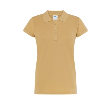 JHK Womens/Ladies Regular Polo Shirt (Sand)