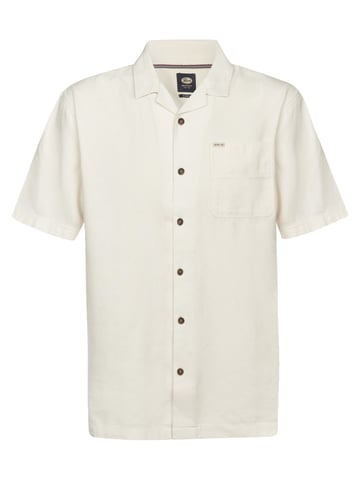 Petrol Industries - Structured Short-Sleeve Shirt Maverick Men - White