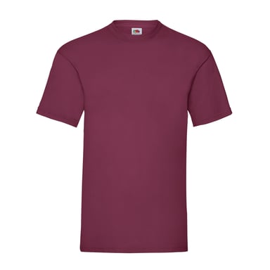 Fruit Of The Loom Mens Valueweight T-Shirt (Burgundy)