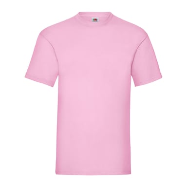 Fruit Of The Loom Mens Valueweight T-Shirt (Light Pink)