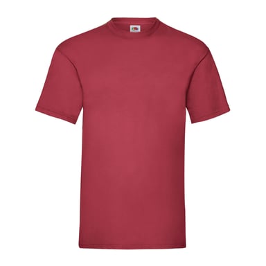 Fruit Of The Loom Mens Valueweight T-Shirt (Brick Red)