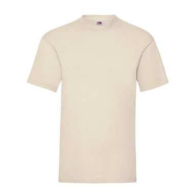 Fruit Of The Loom Mens Valueweight T-Shirt (Natural)
