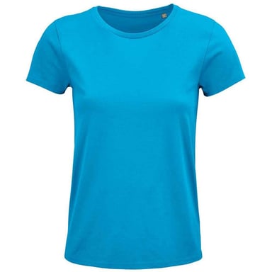 SOLS Womens/Ladies Crusader T-Shirt (Aqua)