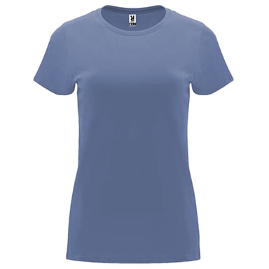Roly Womens/Ladies Capri T-Shirt (Denim Blue)