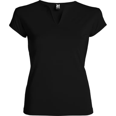 Roly Womens/Ladies Belice T-Shirt (Black)