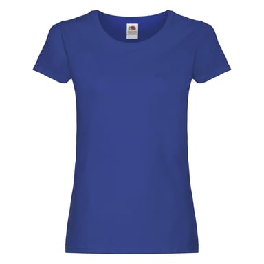 Fruit of the Loom Womens/Ladies Original Cotton T-Shirt (Royal Blue)