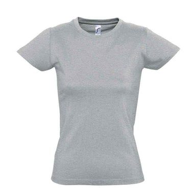 SOLS Womens/Ladies Imperial T-Shirt (Grey Melange)