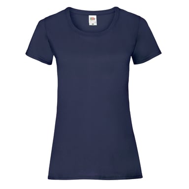 Fruit of the Loom Womens/Ladies Valueweight T-Shirt (Deep Navy)