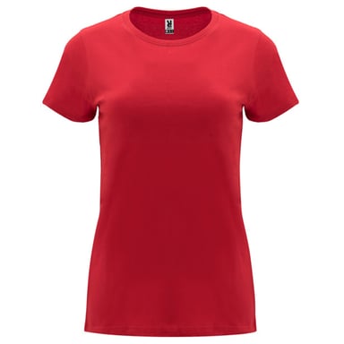 Roly Womens/Ladies Capri T-Shirt (Red)
