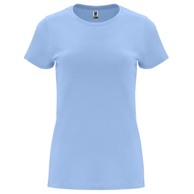 Roly Womens/Ladies Capri T-Shirt (Sky Blue)