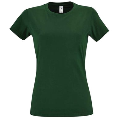 SOLS Womens/Ladies Imperial T-Shirt (Bottle Green)