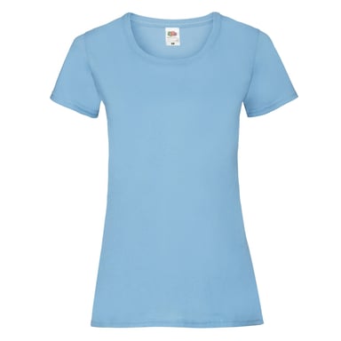Fruit of the Loom Womens/Ladies Valueweight T-Shirt (Sky Blue)
