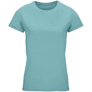 SOLS Womens/Ladies Crusader T-Shirt (Pool Blue)