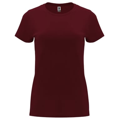 Roly Womens/Ladies Capri T-Shirt (Garnet Red)