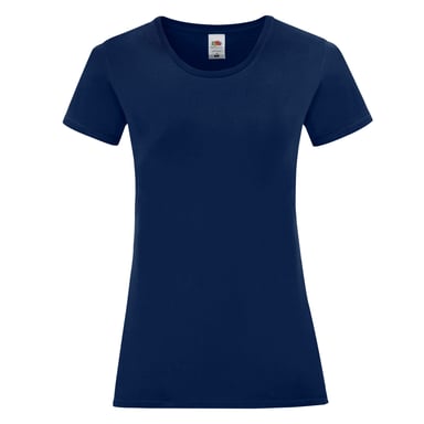 Fruit of the Loom Womens/Ladies Iconic 150 T-Shirt (Navy)