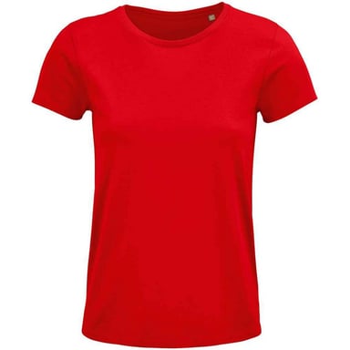 SOLS Womens/Ladies Crusader T-Shirt (Red)