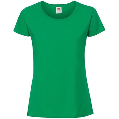 Fruit of the Loom Womens/Ladies Iconic 190 T-Shirt (Kelly Green)