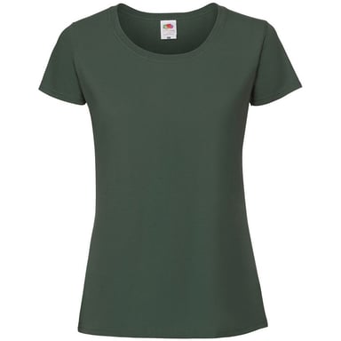 Fruit of the Loom Womens/Ladies Iconic 190 T-Shirt (Bottle Green)