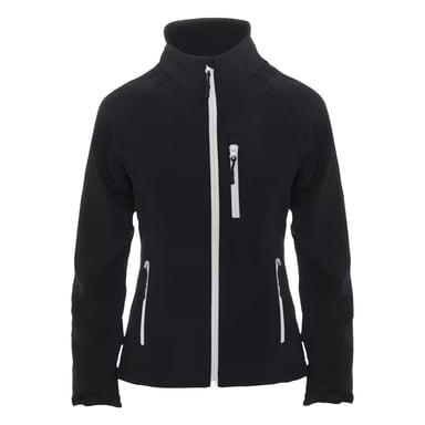 Roly Womens/Ladies Antartida Soft Shell Jacket (Black)