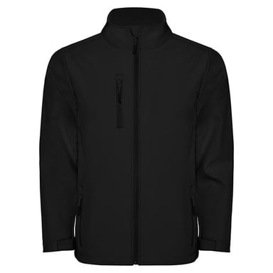 Roly Childrens/Kids Nebraska Soft Shell Jacket (Black)